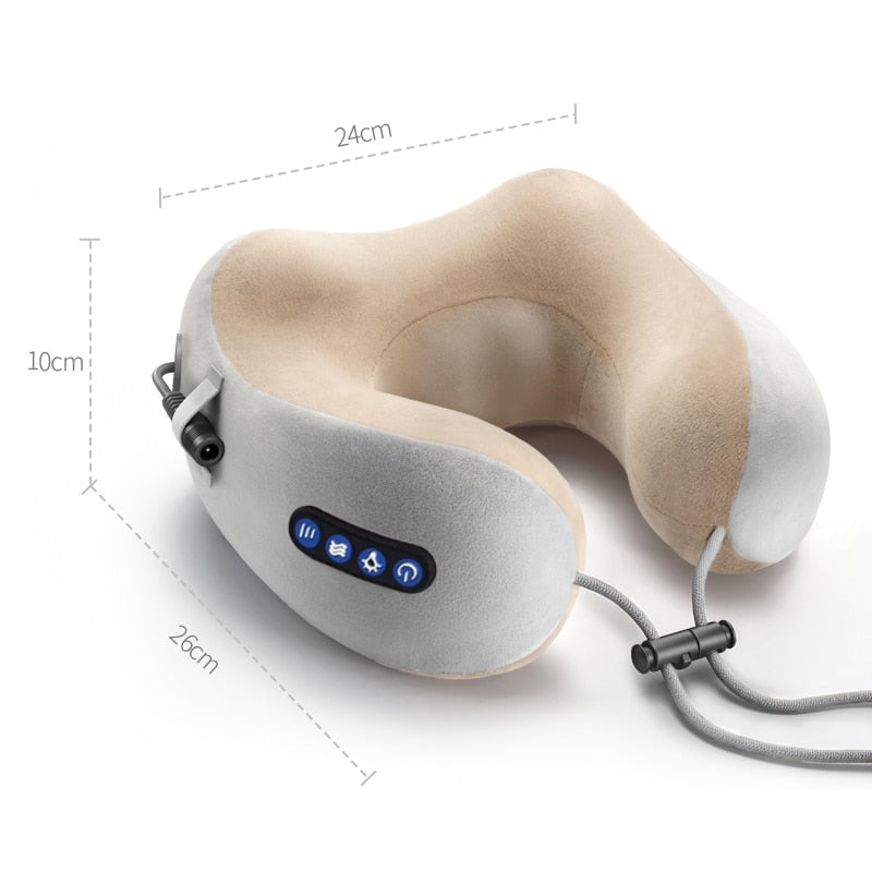 E Neck Massager Pillow