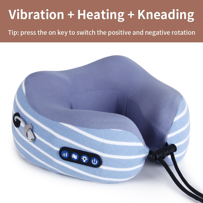 E Neck Massager Pillow