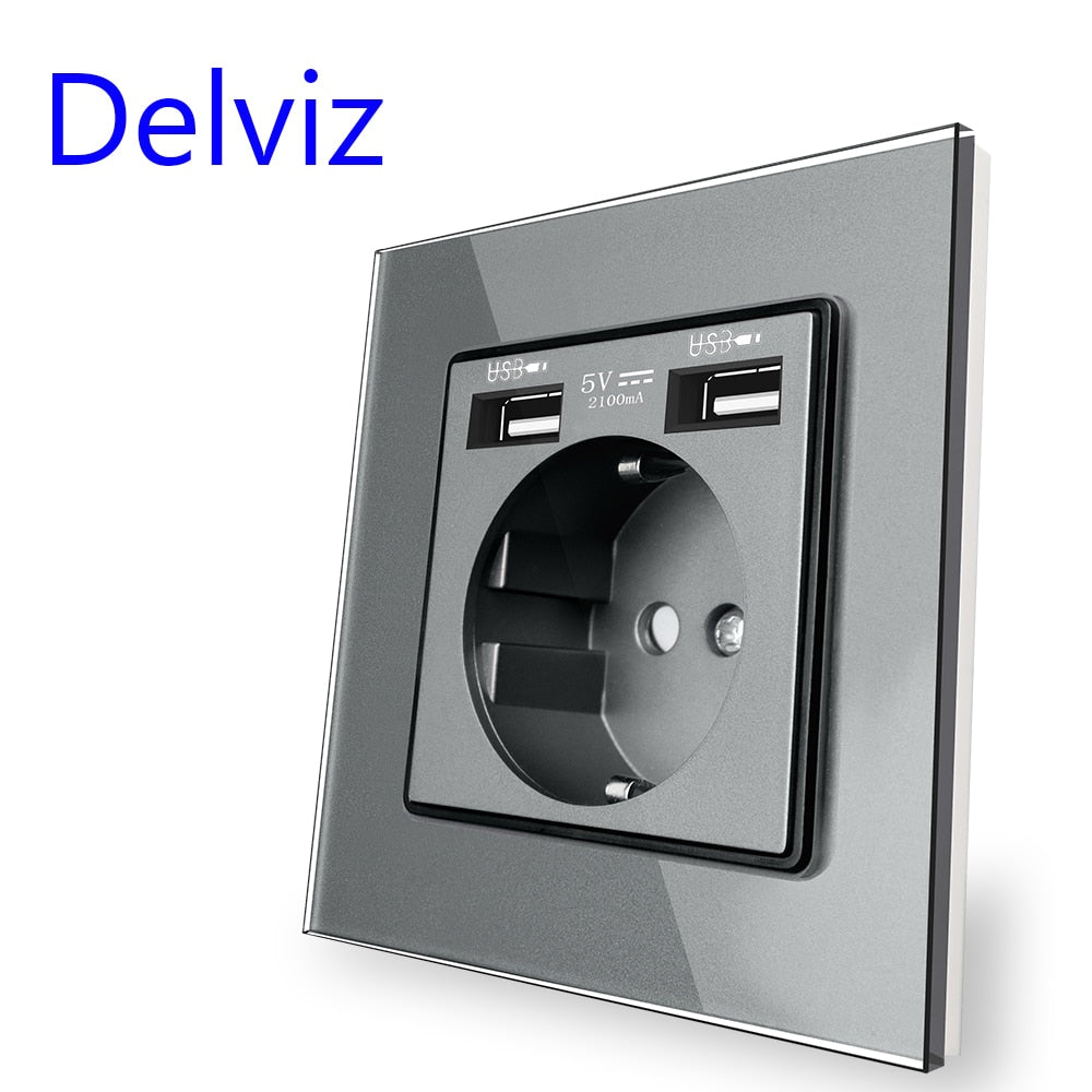 Delviz Wall USB Power Socket