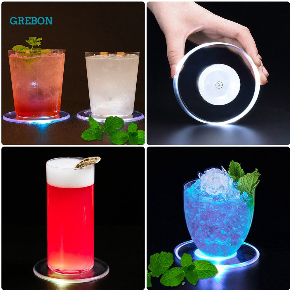 LED Light Up Coasters