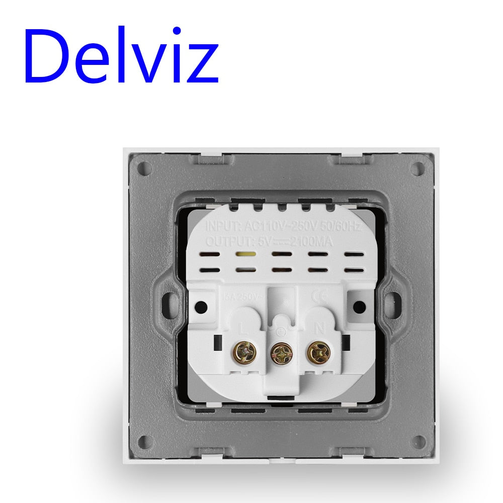 Delviz Wall USB Power Socket