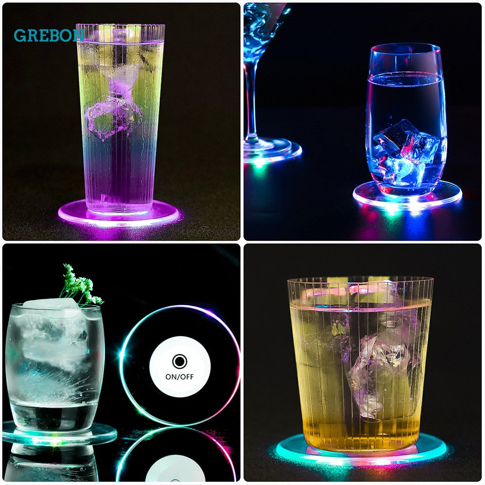 LED Light Up Coasters