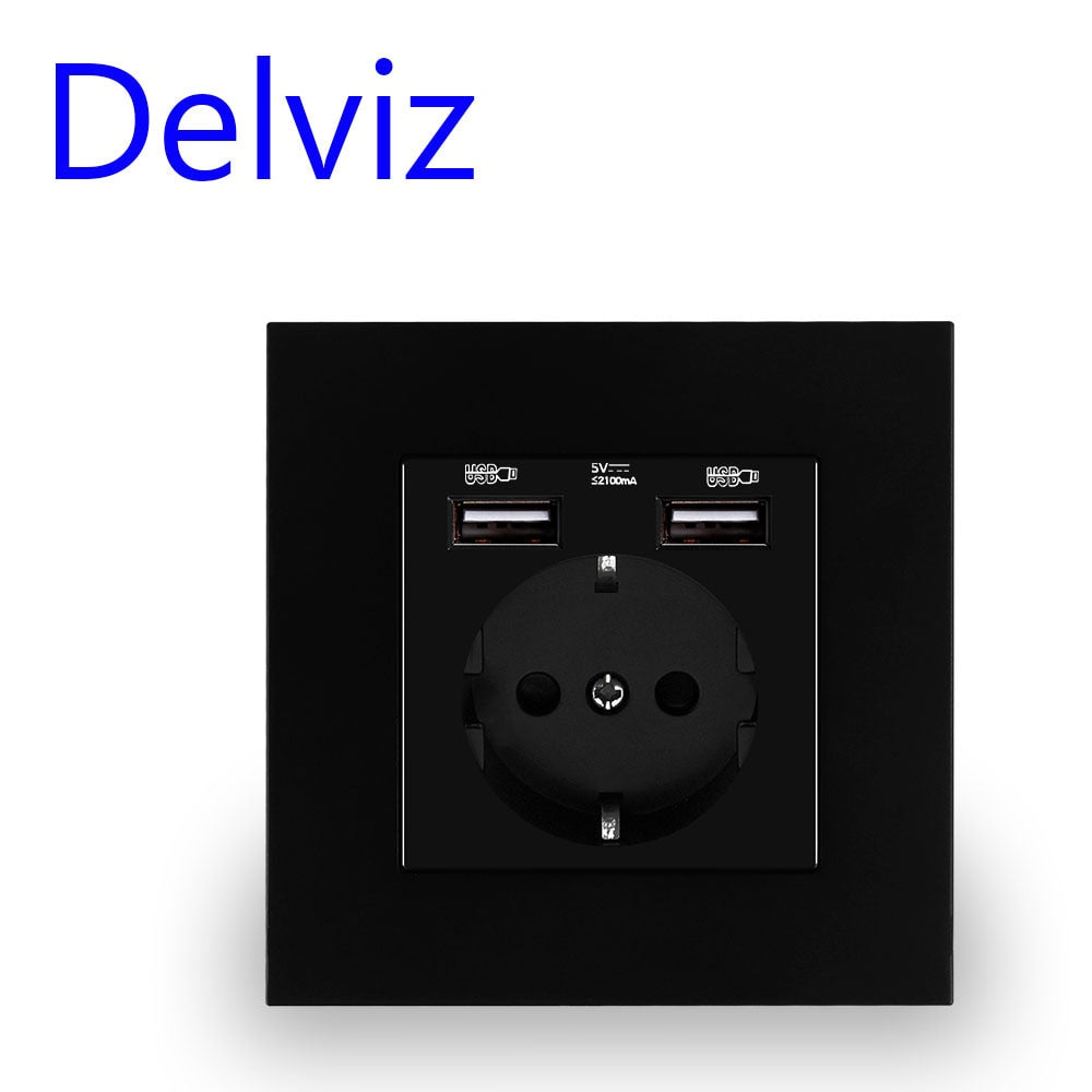 Delviz Wall USB Power Socket