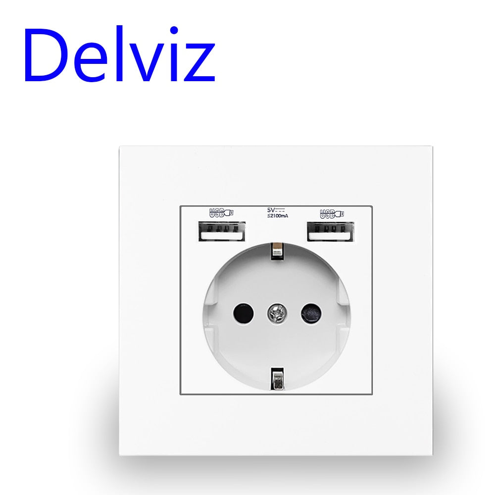 Delviz Wall USB Power Socket