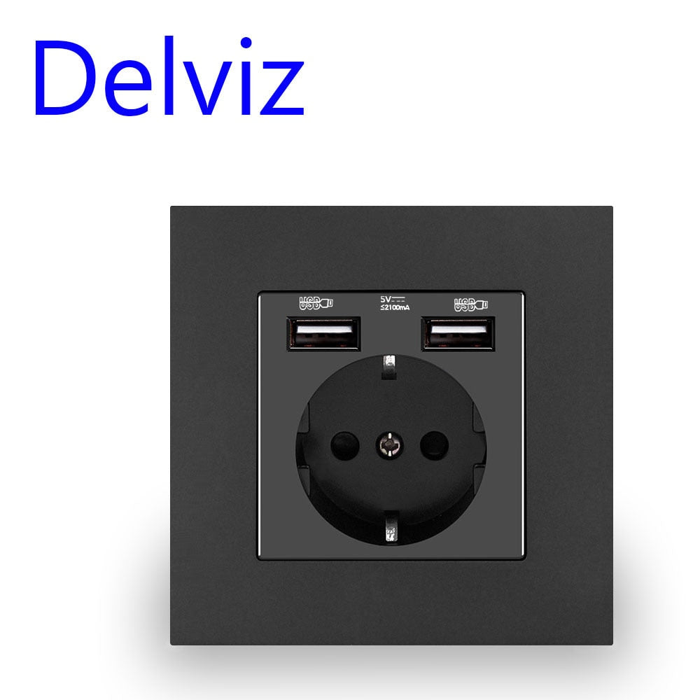 Delviz Wall USB Power Socket