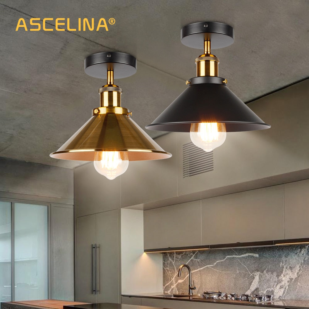 ASCELINA LED Industrial Vintage Chandelier